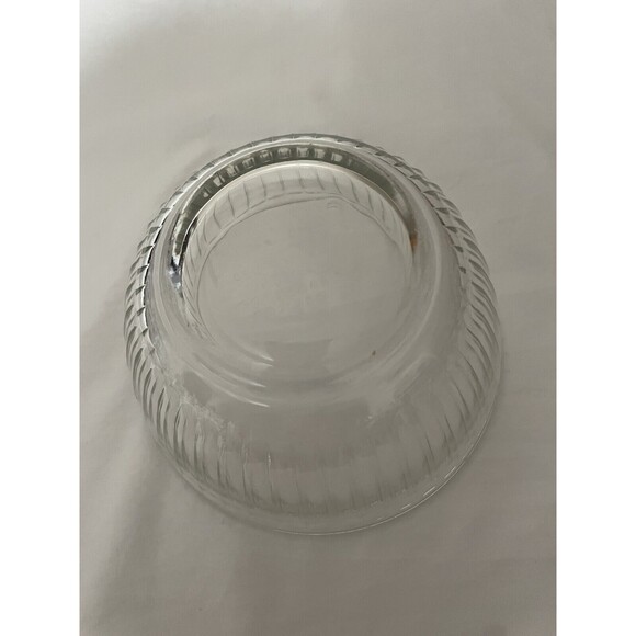 Pyrex Glass 7401-S Clear Mixing Bowl Ribbed 3 cups Kitchen Glassware - Picture 5 of 7